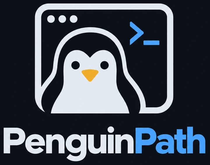 PenguinPath original terminal-penguin logo